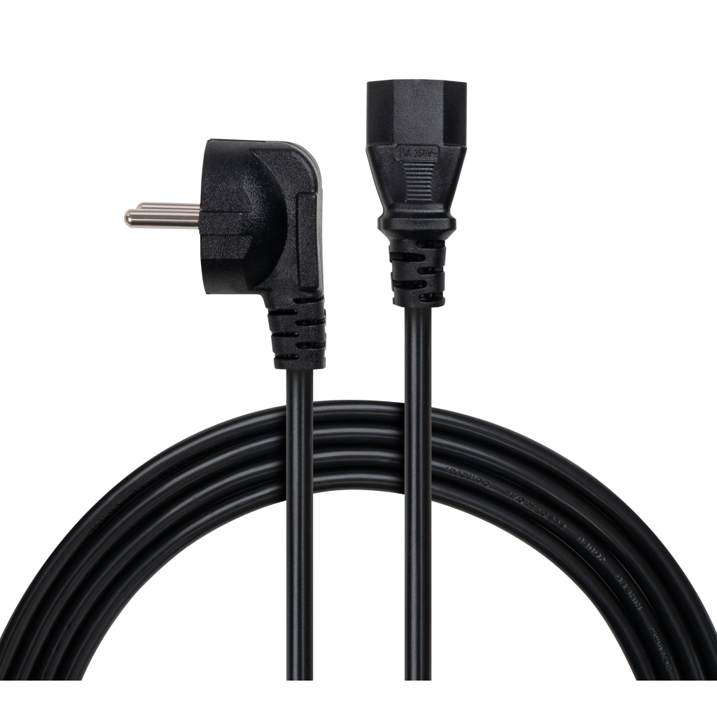 Кабель живлення C13 1.8m 0.75mm2 Rezone (RZPC-131875)