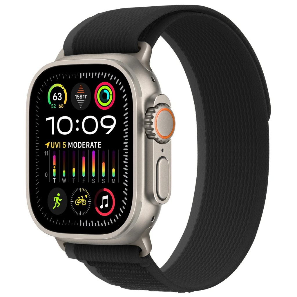 Ремінець до смарт-годинника Armorstandart Trail Loop для Apple Watch 42 (Series 11-10)/41/40/38 Black (ARM74224)