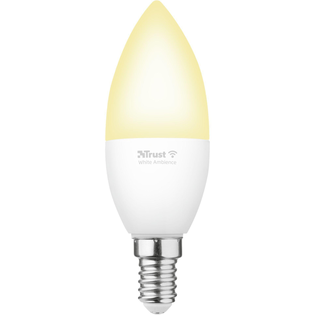Розумна лампочка Trust E14 470 Lumen, 1800-6500k, white (71284_TRUST)