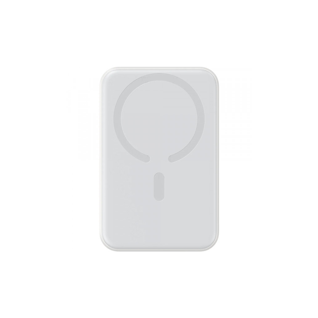 Батарея універсальна JOYROOM Magnetic Wireless 10000mAh 20W PD, QC, USB-C In/Out White (JR-W020 / 6941237119698)