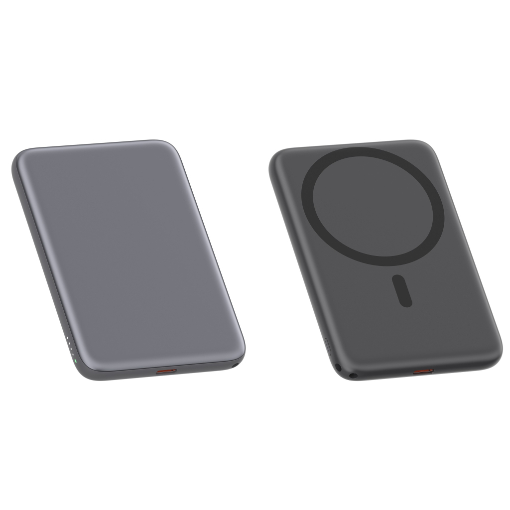 Батарея універсальна Vinga 5000 mAh 20W/15W Wireless (VPBB520WL)