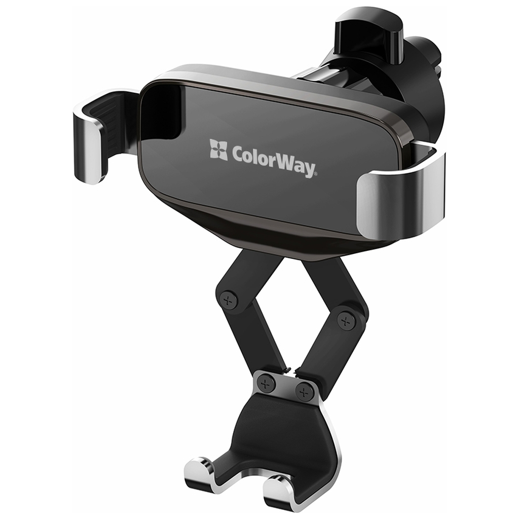 Універсальний автотримач ColorWay Gravity Mechanical Car Mount Black (CW-CHG18-BK)